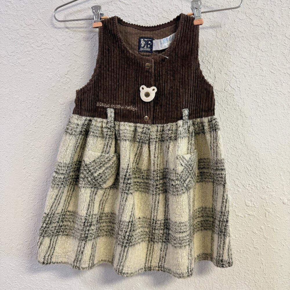 Jean Bourget Girls Toddler Warm French Dress 3A/94